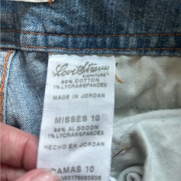 Levi's Blue Straight Leg Jeans Classic Denim - Picture 3 of 8